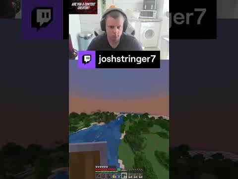 JoshStringer7 - I went way too far with this😱😂#5tringer #minecraft #minecraftpocketedition #twitch