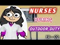 NURSES DURING OUTDOOR DUTY EP 02 Patients Problems Bengali Cartoon Video