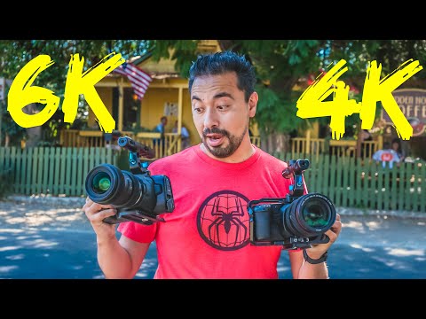 Blackmagic BMPCC 6K VS BMPCC 4K Which LOOKS BETTER!?