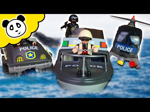 ⭕ PLAYMOBIL Polizei - SWAT Mega Pack - Spielzeug auspacken & spielen - Pandido TV