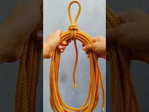 A great Practical coiling rope. #rope #shorts