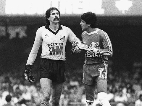 Flamengo X Santos 4 vezes - 1984