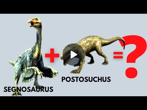 SEGNOSAURUS + POSTOSUCHUS =? | Hybrid Fight Eat Pet Angry Jurassic World The Game Full HD