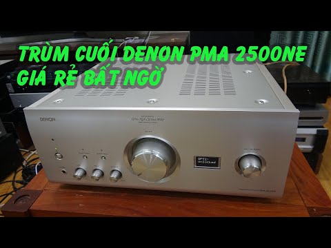 trum cuối Denon pma 2500,tích hợp DAC,giá rẻ bất ngờ,mới 100%