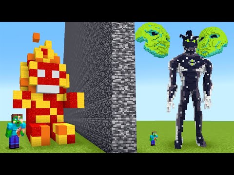 BeckBroJack - I Cheated with BEN 10 in a Minecraft Build Battle