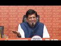 LIVE | Piyush Goyal addresses a press conference at BJP headquarters | #piyushgoyal - Video