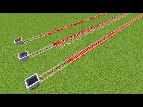 Best way to build a Fastest Railroad in Minecraft