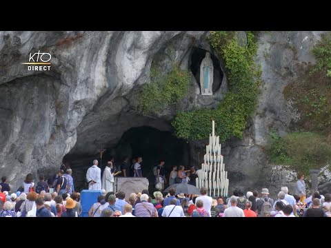 Chapelet du 23 août 2022 à Lourdes