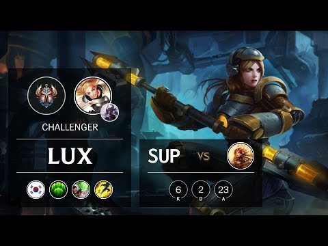 Lux Support vs Leona - KR Challenger Patch 9.20