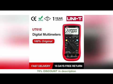 Best Products You Should Know! UNI-T True RMS Digital Multimeter UT61A UT61B UT61C UT61D UT61E UN