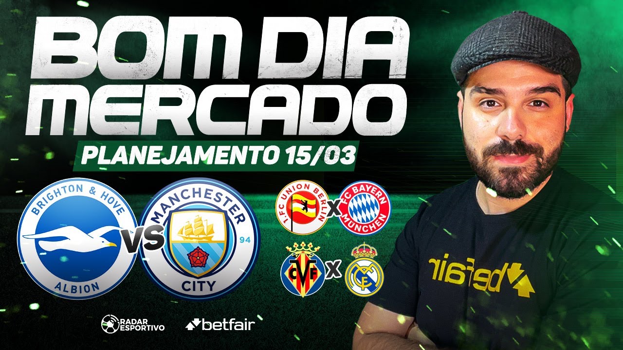 Planejamento para Trader Esportivo - Dia 15/03/25