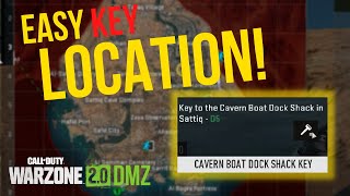 Cavern Boat Dock Shack key LOCATION GUIDE | Call of Duty Warzone 2.0 DMZ