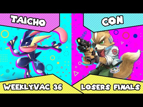 WeeklyVac 36 - SSBU - Taicho (Greninja) vs Con (Fox)