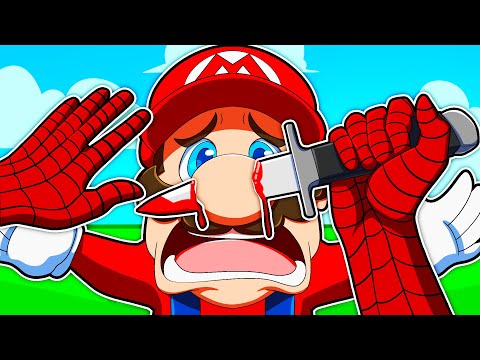 ESPERIMENTI ILLEGALI SU SUPER MARIO IN VR! MI TRASFORMO IN CHAINSAW MAN PER SCONFIGGERLO! *ASSURDO*