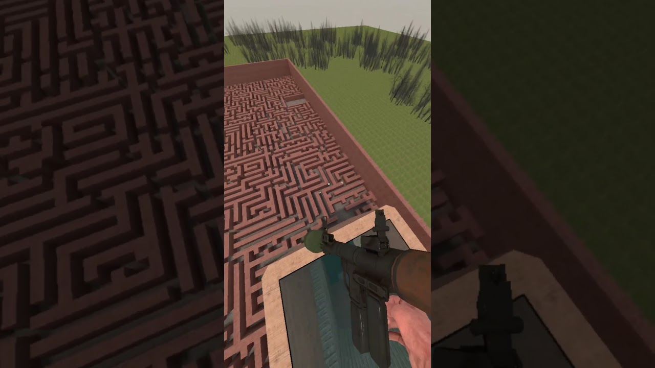 SCP-096 Chase Me In Maze.Part 464 #garrysmod #gmod #scp096