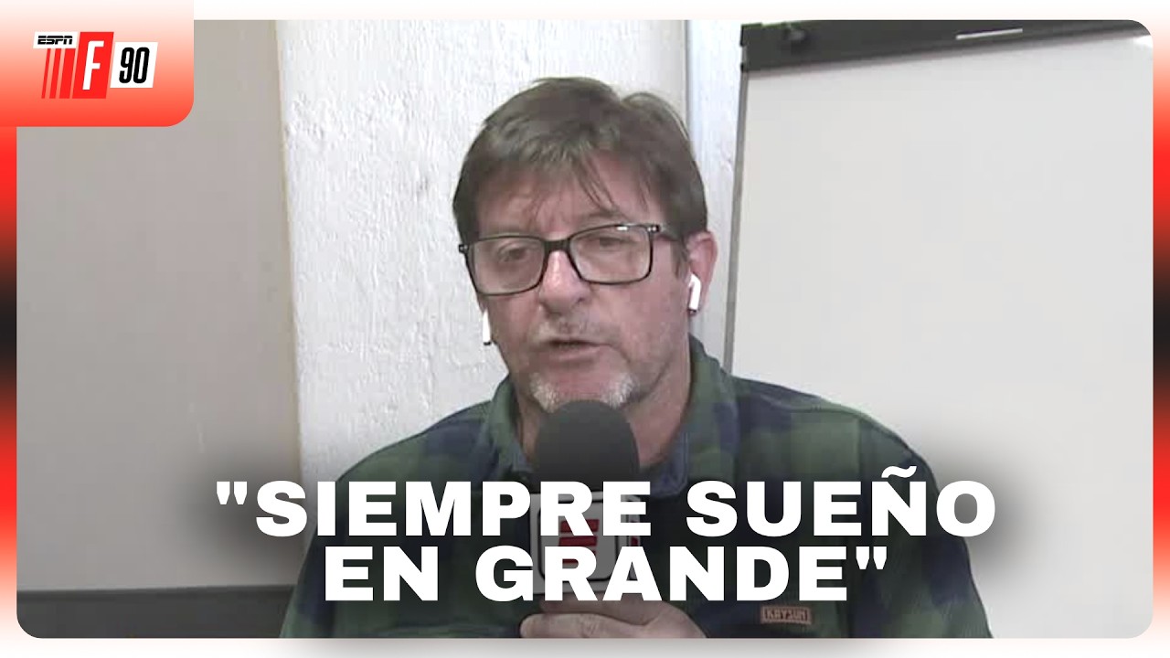 "SUEÑO CON GANAR LA COPA LIBERTADORES": Alfredo Berti, mano a mano imperdible en #ESPNF90