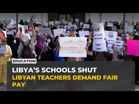 Libya's school year delayed as teachers strike over pay