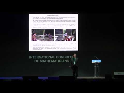 Ali Nesin's Leelavati Prize Laudatio — Gert-Martin Greuel — ICM2018