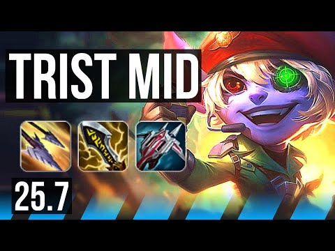 TRISTANA vs VIKTOR (MID) | EUW Challenger | 25.7