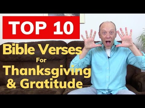 Top 10 Bible Verses for Thanksgiving and Gratitude