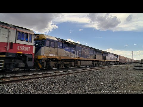 SCT 5PM9 Freight Train With CSR007, CF4410 & CF4403 (6/12/2021) - PoathTV Australian Railways
