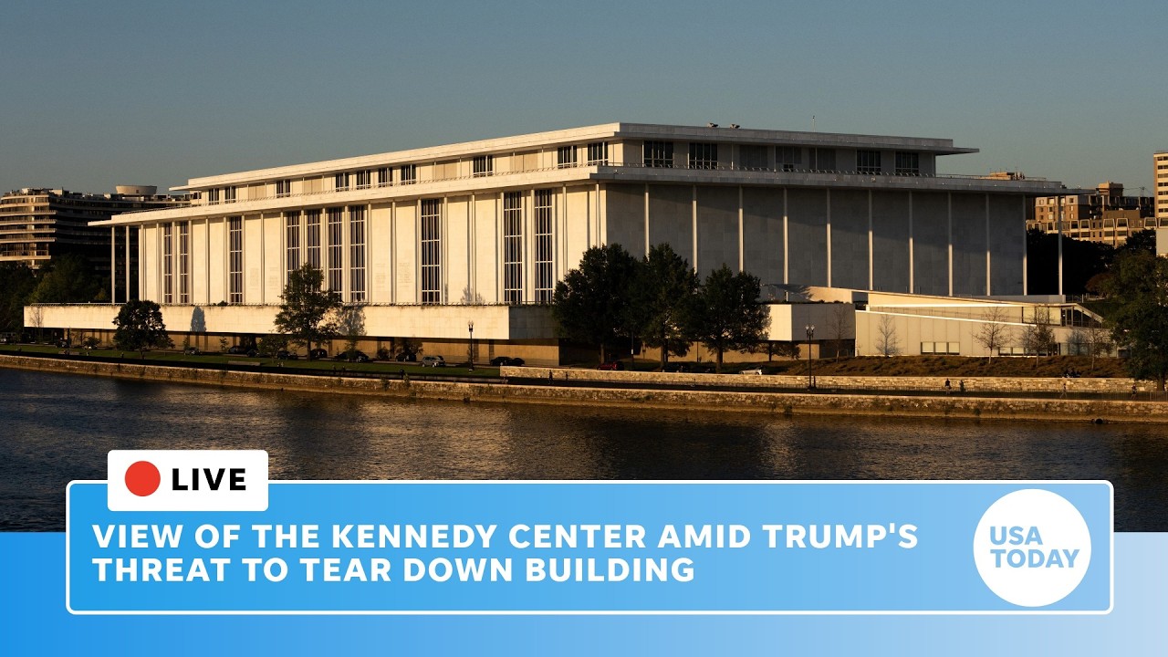 Live: Kennedy Center will be 'ripped down' without renovation, Trump warns amid naming spat