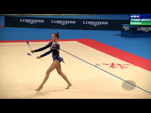 TYNNING-BERGESTUEN Fredrikke (NOR) - 2018 Rhythmic Worlds, Sofia (BUL) - Qualifications Clubs