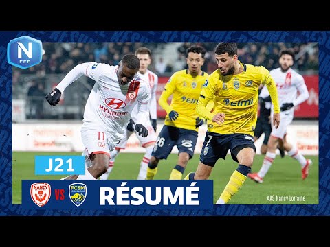 J21 I AS Nancy Lorraine – FC Sochaux-Montbéliard (1-0), le résumé I National FFF 2024-2025