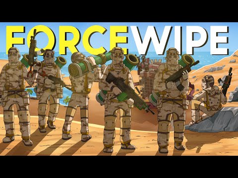 Rust - HOW A 100,000 HOUR SQUAD DOMINATES FORCE WIPE