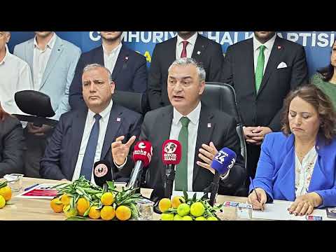 CHP Genel Başkan Yardımcısı Müslüm Sarı, Adana'da Son Sürece Dair Değerlendirme Yaptı.