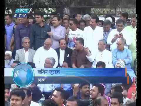 ৩ ঘণ্টা পর বিএনপির অনশন ভাঙালেন অধ্যাপক এমাজউদ্দিন আহমেদ