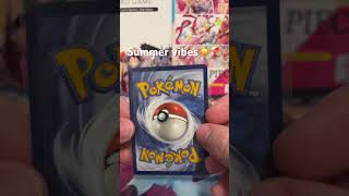 Summer Vibes ⛱️ #pokemon #pokemoncards #pokemontcg #pokemonchannel #pokemonpulls #fypシ゚viral