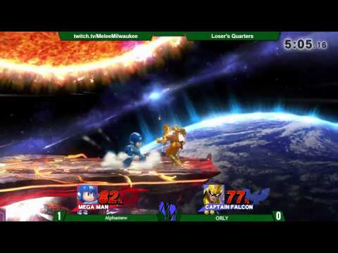 Construct Reloaded - Alphamew (Pink Falcon) vs ORLY (C. Falcon) - Smash 4 Losers Quarters