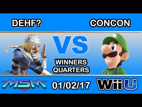 MSM 79 - CLG | VoiD (Sheik) Vs. Mr. ConCon (Luigi) Winners Quarters - Smash Wii U