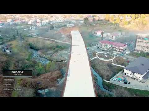 ბათუმის შემოვლით გზაზე სამშენებლო სამუშაოები აქტიურად მიმდინარეობს