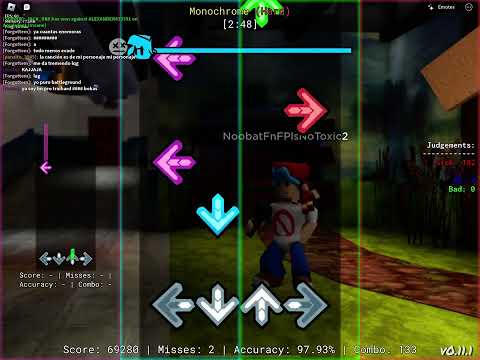 Monochrome w/ Mechanics 94% Accuracy 27 or 22 misses