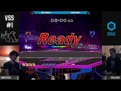 VSS #1 SSBM - Unspecial (Falco) Vs. Vigilance (Fox) - Losers Semis