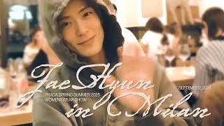 Download lagu 느긋…느긋…하게 구경하기🐢 JAEHYUN in Milan🇮🇹 | PRADA S/S 2025 Womenswear Show behind mp3