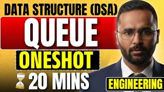 QUEUE | One Shot in 20 Minutes  | Data Structure (DSA) | Pradeep Giri Sir