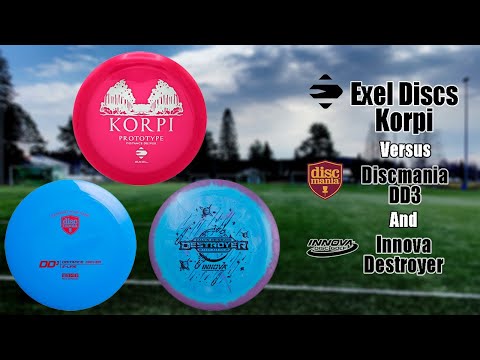 [ENG] Exel Discs Korpi versus the Discmania S-Line DD3 and ...