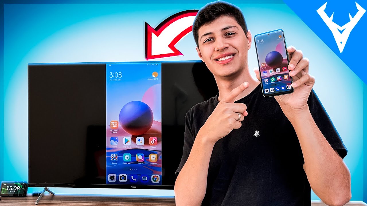 Como ESPELHAR a TELA do CELULAR NA TV! 2 MODOS - 2023