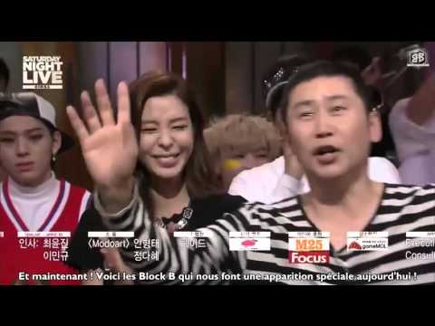 [CUT] 131109 Block B @ SNL Korea Ending (vostfr)