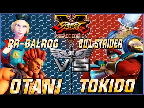 SFV AE 🔥 OTANI & PR-BALROG VS. TOKIDO & 801 STRIDER 🔥 NRSFV