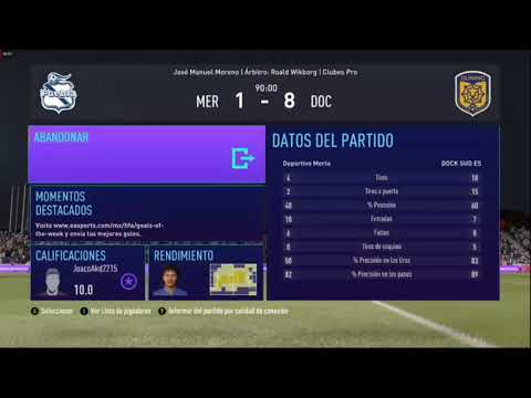 Fecha 3: Dep Merlo 1 - Dock Sud 8