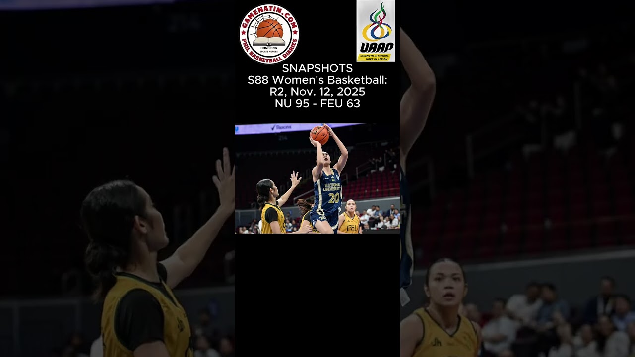 Snapshots: Women's Basketball - NU 95 - FEU 63