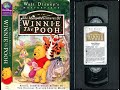 Opening To The Many Adventures Of Winnie The Pooh US VHS 1996 Masterpiece Collection
