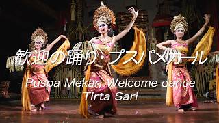 Download lagu 【4K】バリ島・歓迎の踊り「プスパ・メカール」Welcome dance mp3