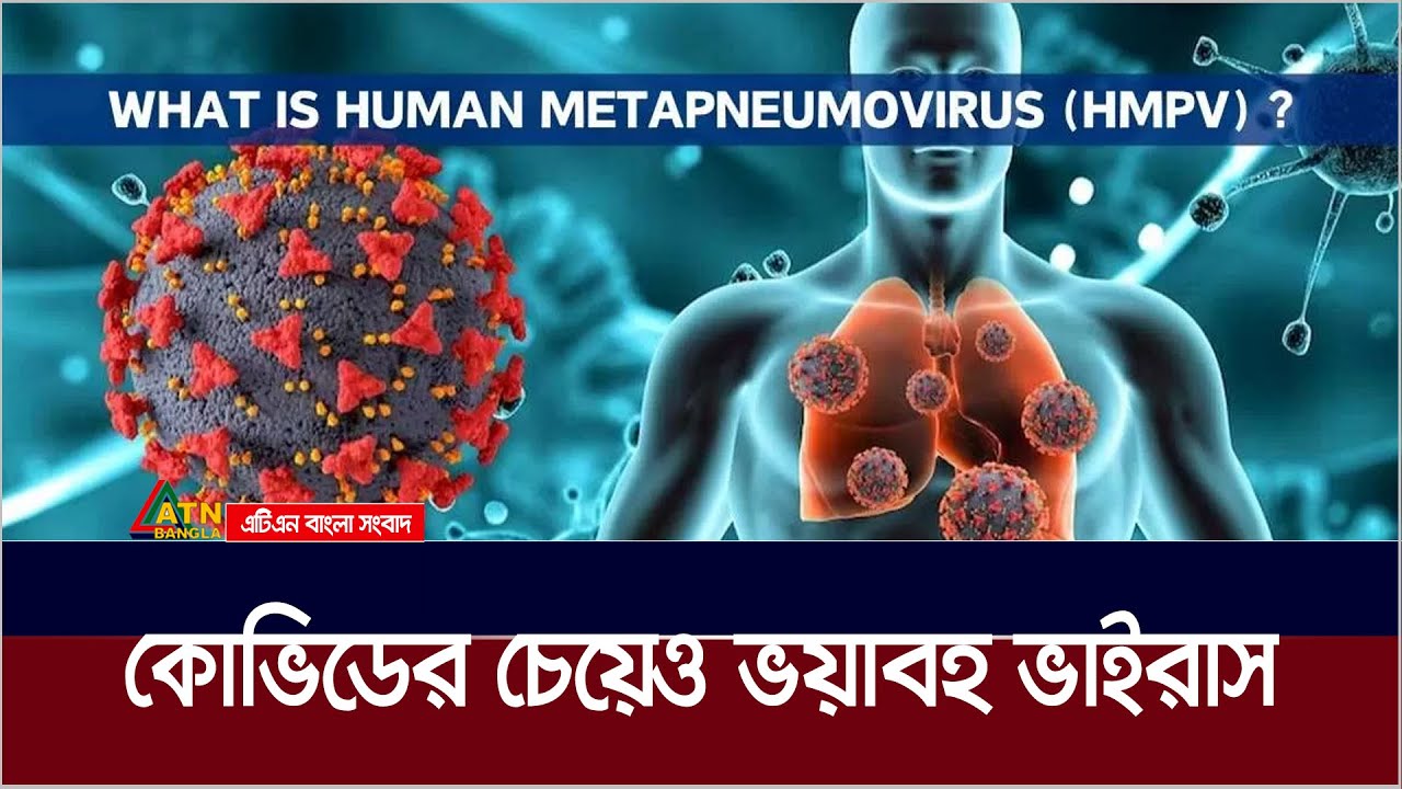 চীন ও জাপানে দ্রুত ছড়িয়ে পরছে করোনার চেয়েও শক্তিশালি ভাইরাস | HMPV Corona Virus | ATN Bangla News
