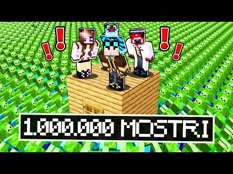 1.000.000 ZOMBIE vs CASA BUNKER SICURA! Minecraft Invasione 2 Ep. 1