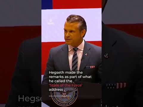 Hegseth announces 20% cut to US military commanders | AJ #shorts